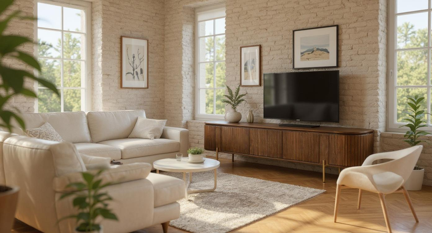 Jak wysoko szafka RTV? Ergonomia, styl i funkcjonalność w Twoim salonie