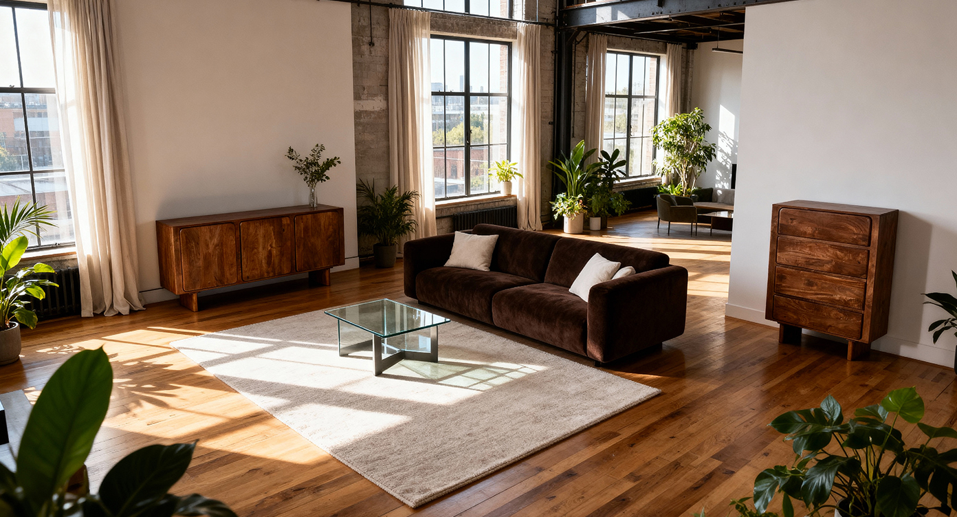 Jak łączyć ciemne meble z jasnymi? Poradnik