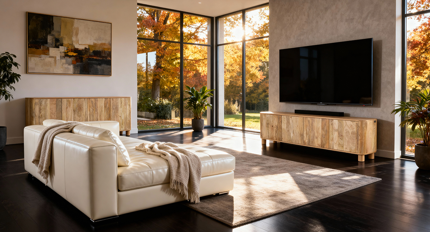 Jakie meble do ciemnej podłogi wybrać?